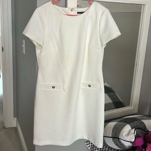 White Shift Dress